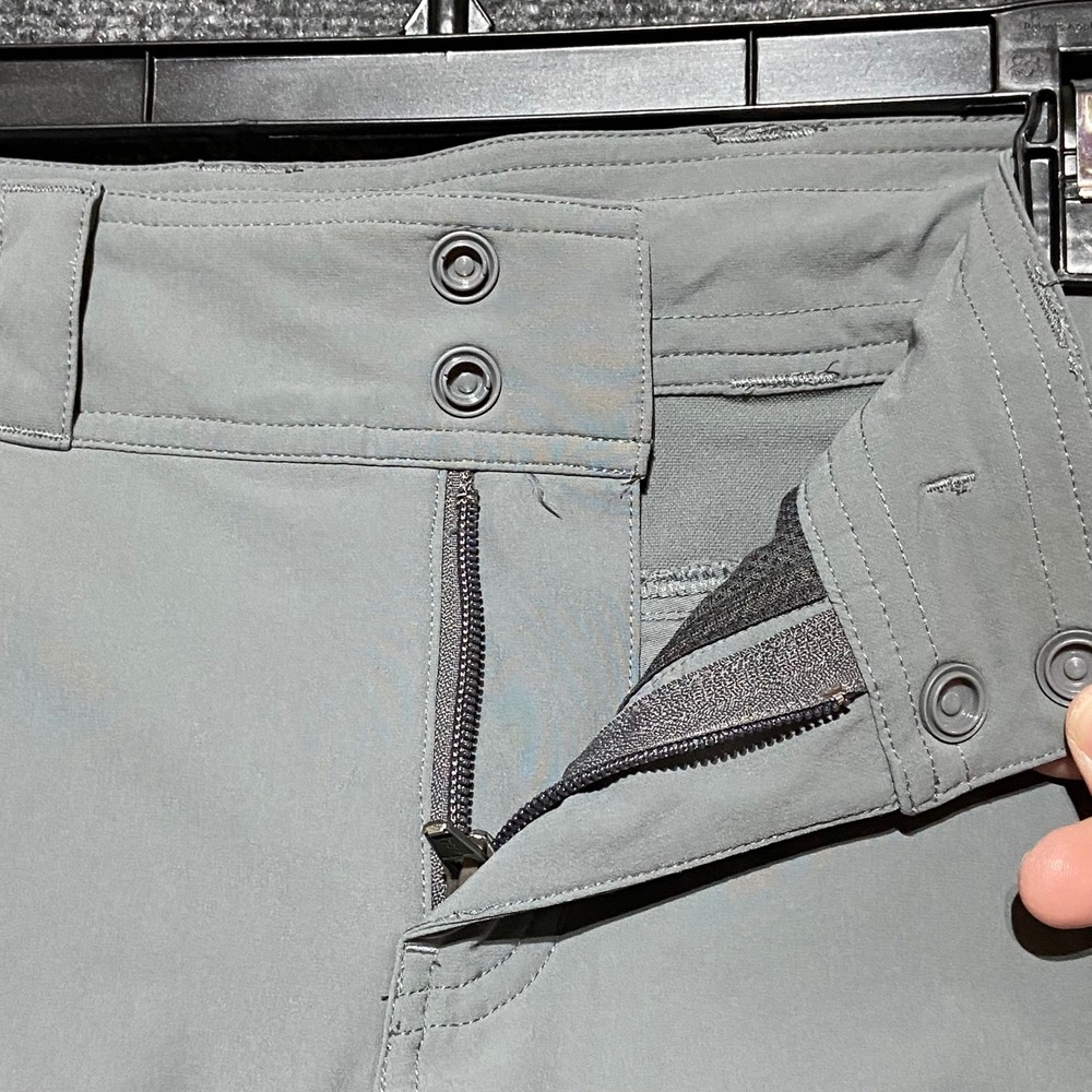 REI Co-op‎ Women's 4 Activator Soft-Shell Hiking Pants Articulated Knees Grey - Picture 3 of 12